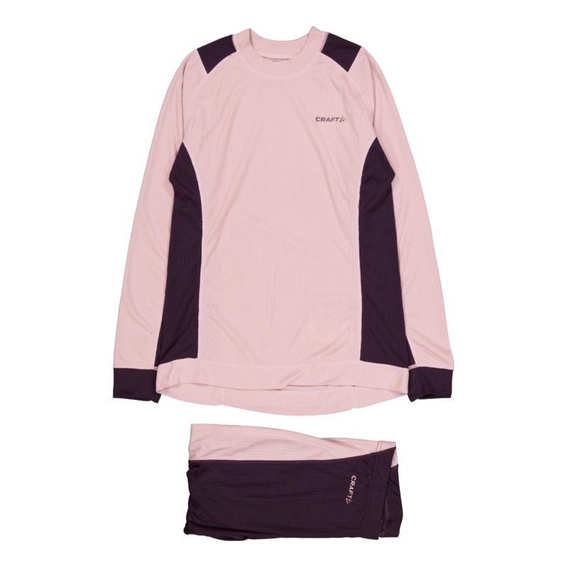 Core Dry Baselayer Set W Charm/dk Plum