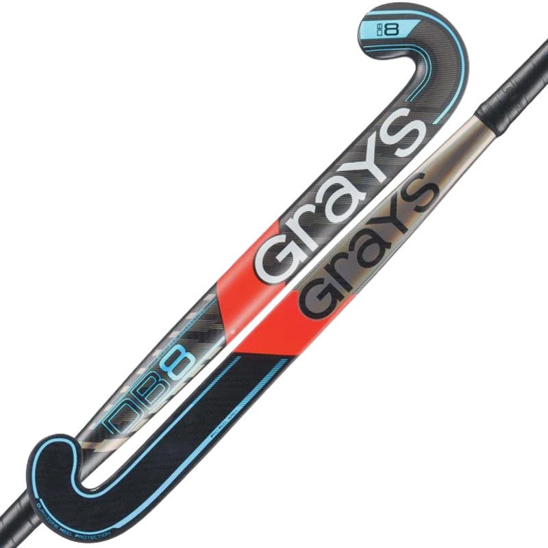 Grays DB  Dynabow 8 Hockey Stick - Black/Blue