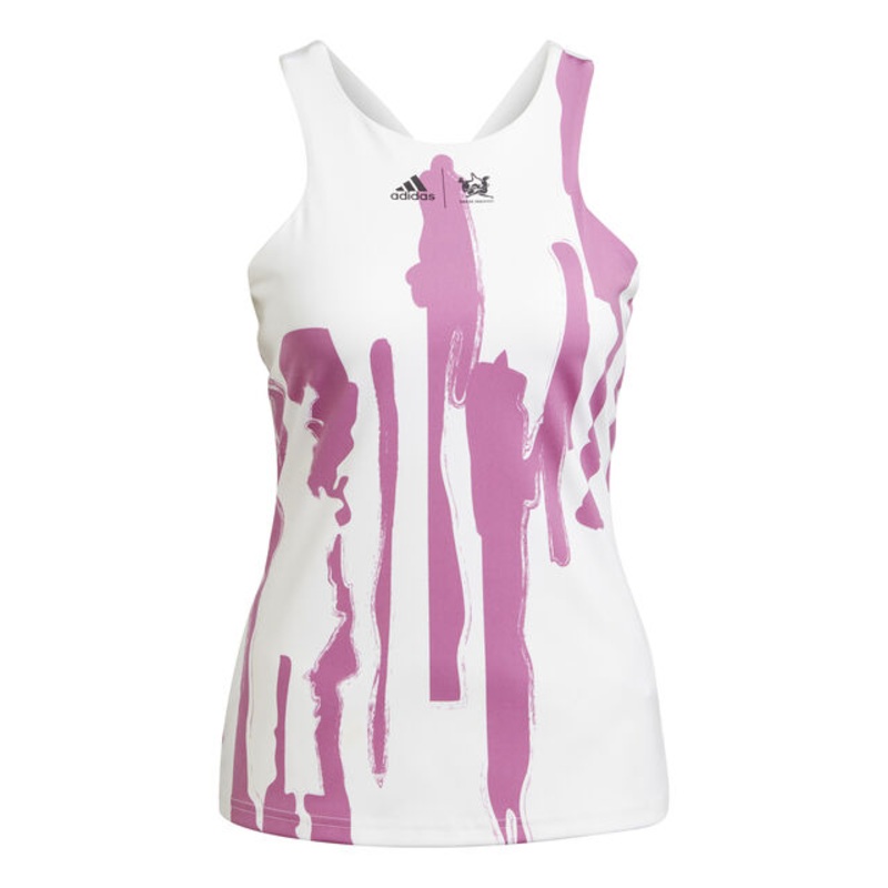 New York Y Tank Top Women - White, Violet