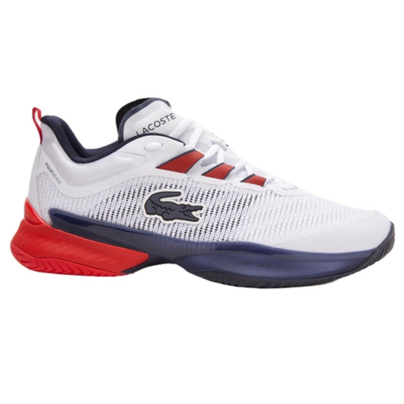 Tenis Lacoste Caballero AG-LT 23 Blancos/Azul/Rojo